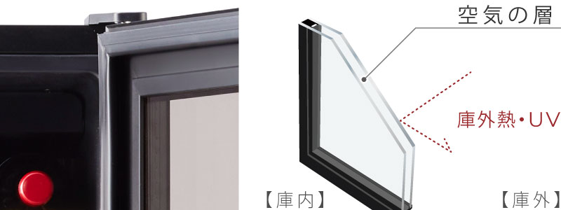 ペア(2重)ガラス